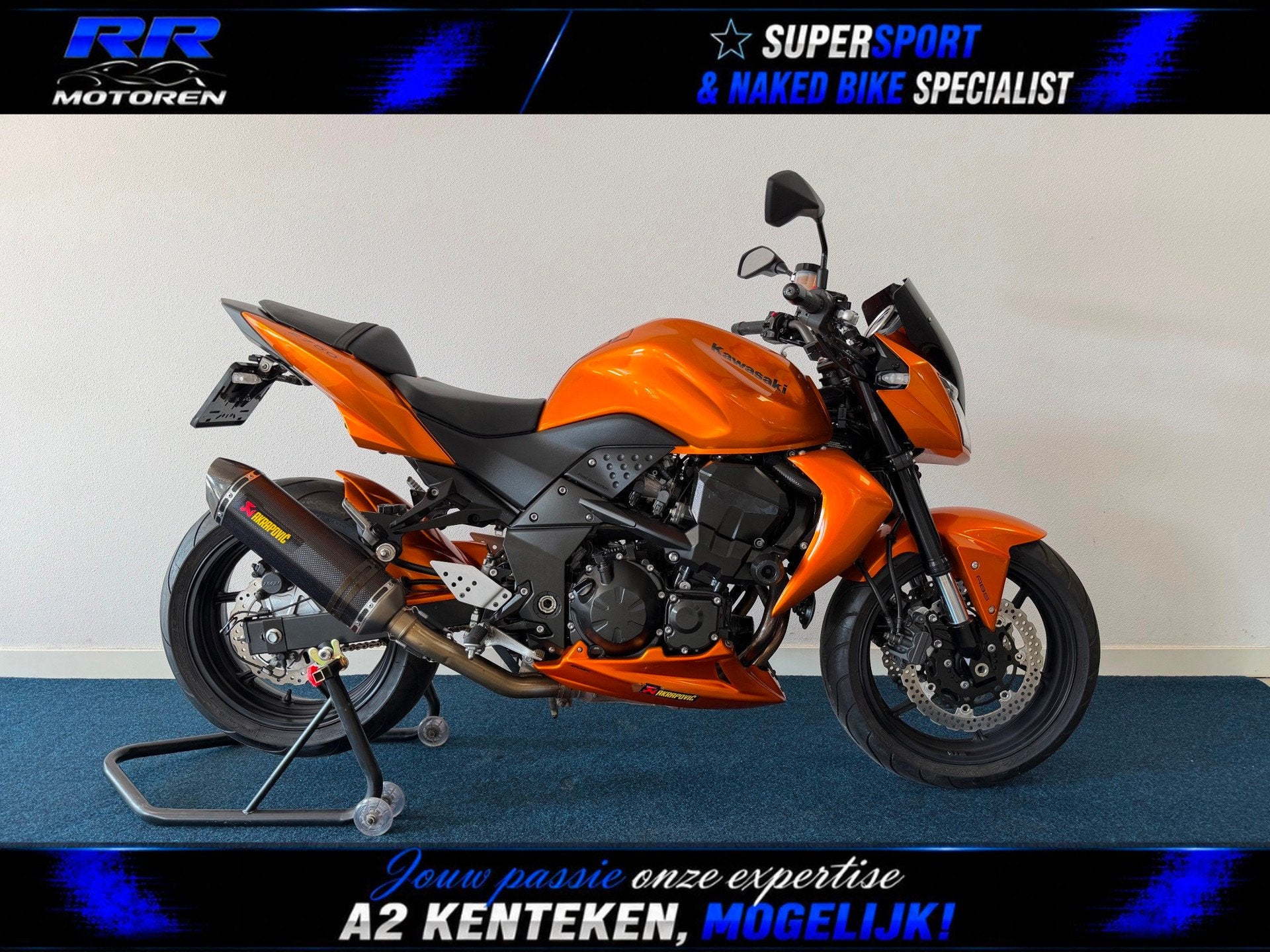 Kawasaki Tour Z 750 ABS / 19.000 KM / AKRAPOVIC / ORANGE GOL, Bedrijf, Meer dan 35 kW, 748 cc, ABS
