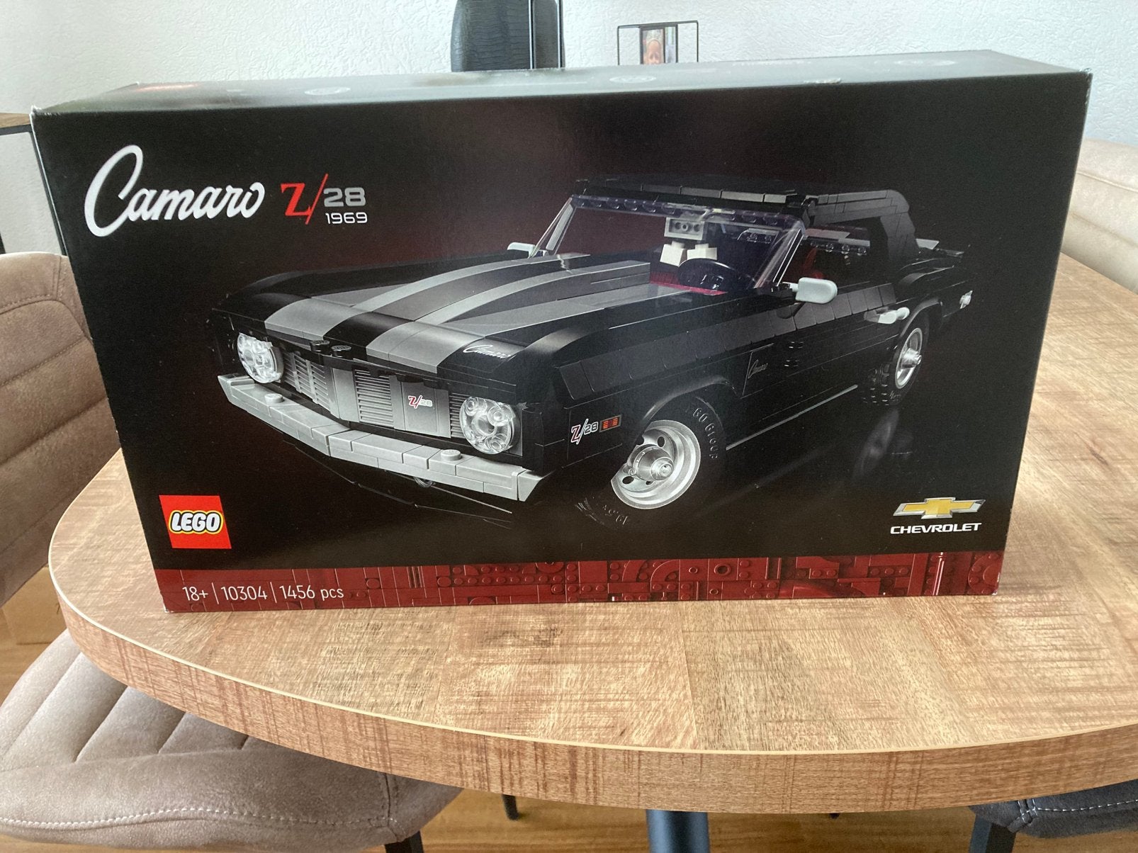 Lego 10304 Chevrolet Camaro Z/28, Ophalen, Overige thema's, Nieuw, Complete set