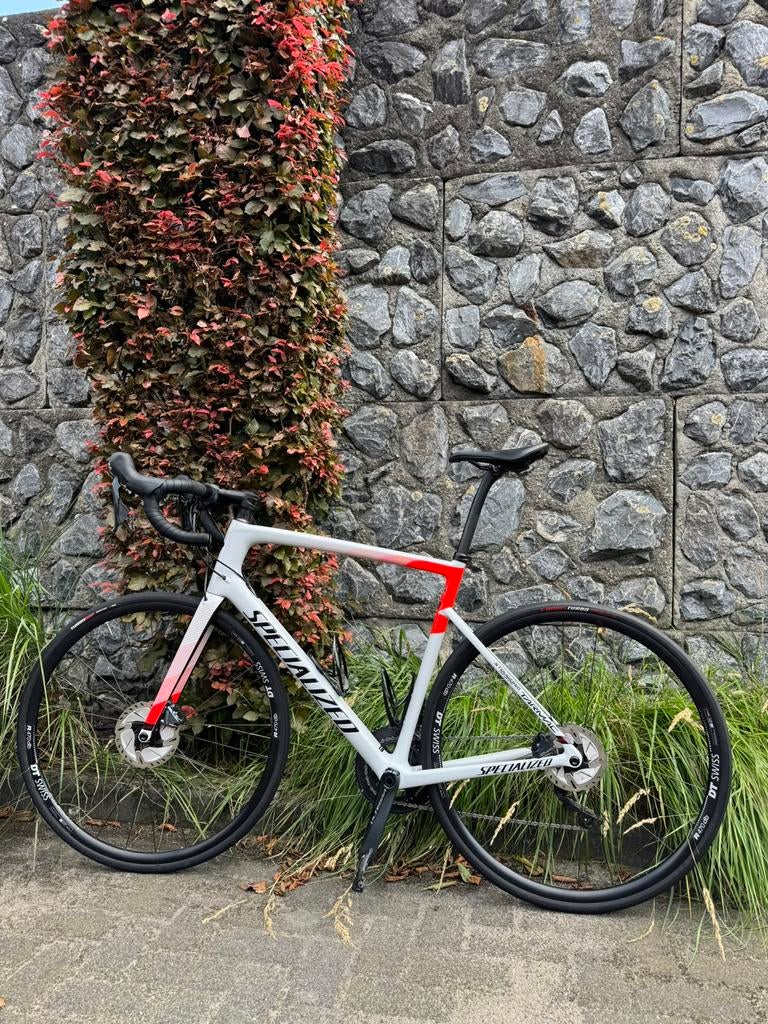 Specialized Tarmac SL6 Disc Comp racefiets Maat 58-L, Fietsen en Brommers, Fietsen | Racefietsen, Carbon, Zo goed als nieuw, 57 tot 61 cm