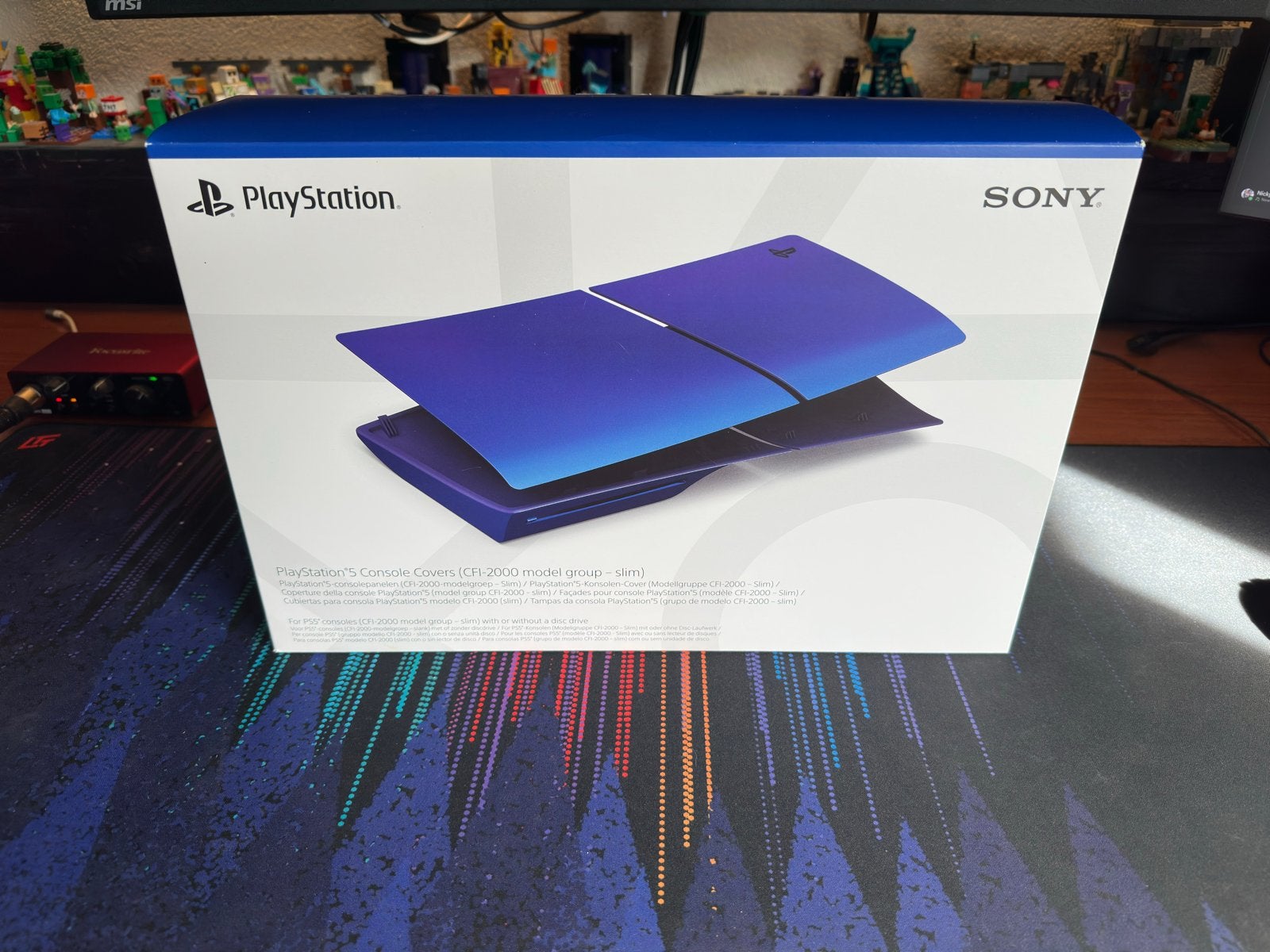 Sony PlayStation 5 Slim consolepanelen - Chroma Indigo, Ophalen of Verzenden, Zo goed als nieuw, Playstation 5
