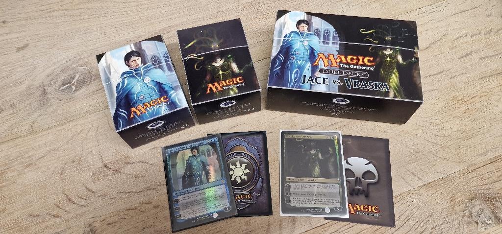 Duel Decks: Jace vs Vraska, Ophalen of Verzenden, Zo goed als nieuw, Speeldeck