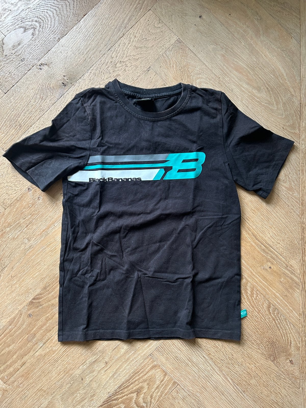 Black Bananas jongens zwart t-shirt maat 152, Ophalen of Verzenden, Zo goed als nieuw, Jongen, Shirt of Longsleeve