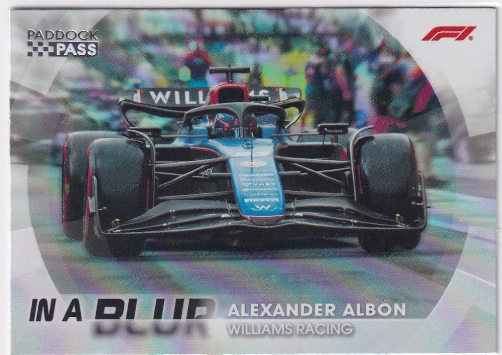 Alex Albon In A Blur Refractor #BL-19, Verzenden, Nieuw, Formule 1
