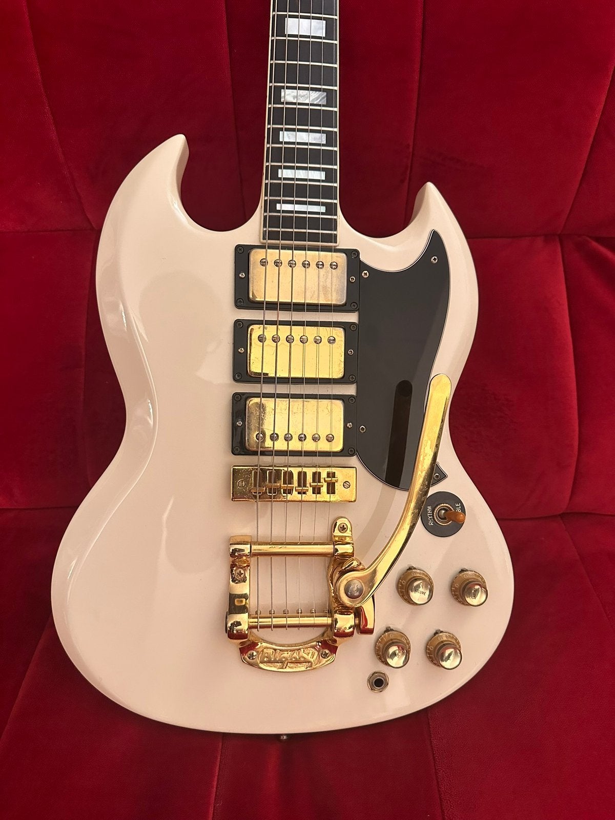 Gibson SG Custom 1979, Muziek en Instrumenten, Snaarinstrumenten | Gitaren | Elektrisch, Ophalen of Verzenden, Zo goed als nieuw