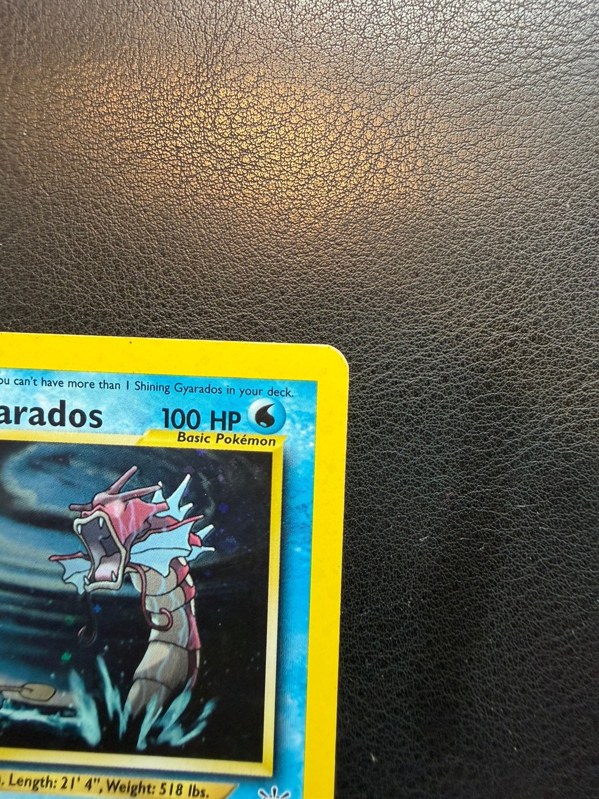 Foto 5 van Pokémon Shining Gyarados 65/64 Neo Revelation vintage