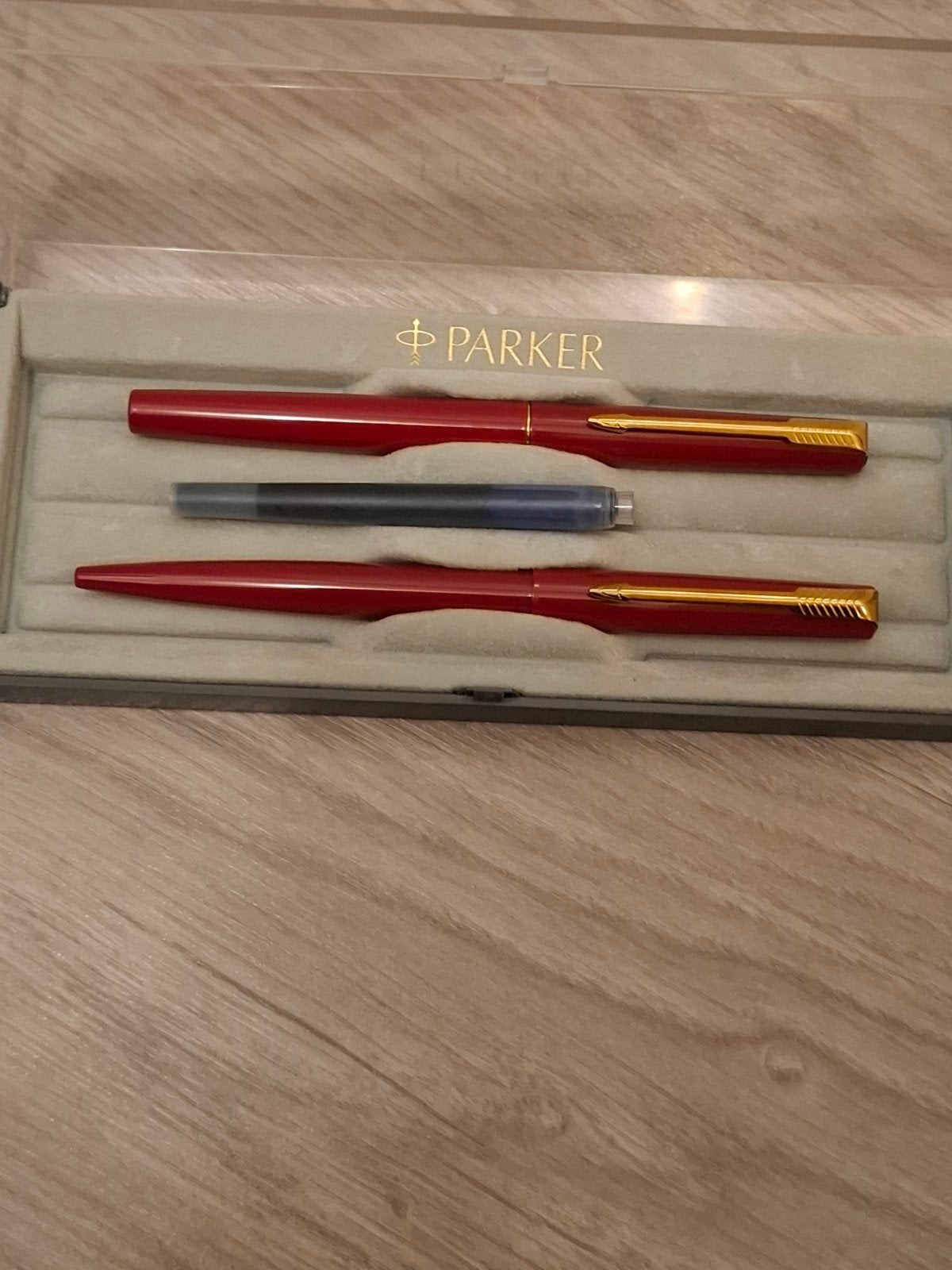 Parker 15 pennenset nieuw, Parker, Nieuw, Ophalen of Verzenden, Met reclame
