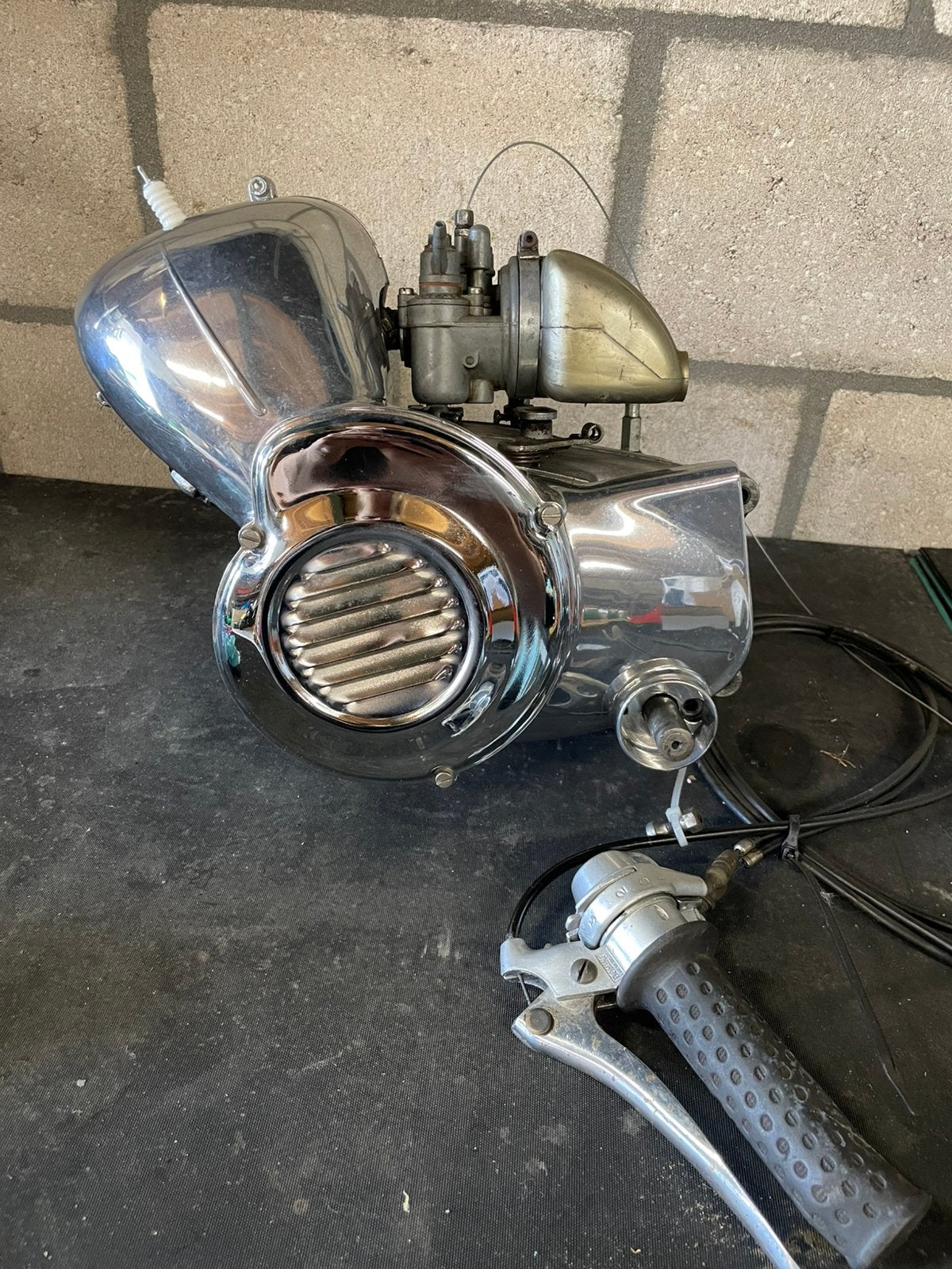 Minarelli P3 motorblok oldtimer brommer franco morini p4 p6, Ophalen of Verzenden, Gebruikt, Blok