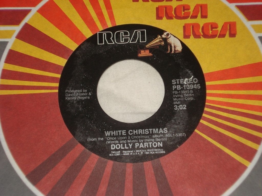 Dolly Parton   White Christmas    Usa  Kerst  Orgineel, Originele persing, Ophalen of Verzenden, Zo goed als nieuw