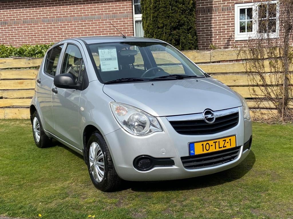 Opel Agila 1.0 12V Selection  Bj2012 84dkm!!!! Apk 03-2027!!, Auto's, 31 €/maand, Bedrijf, Handgeschakeld, Zilver of Grijs