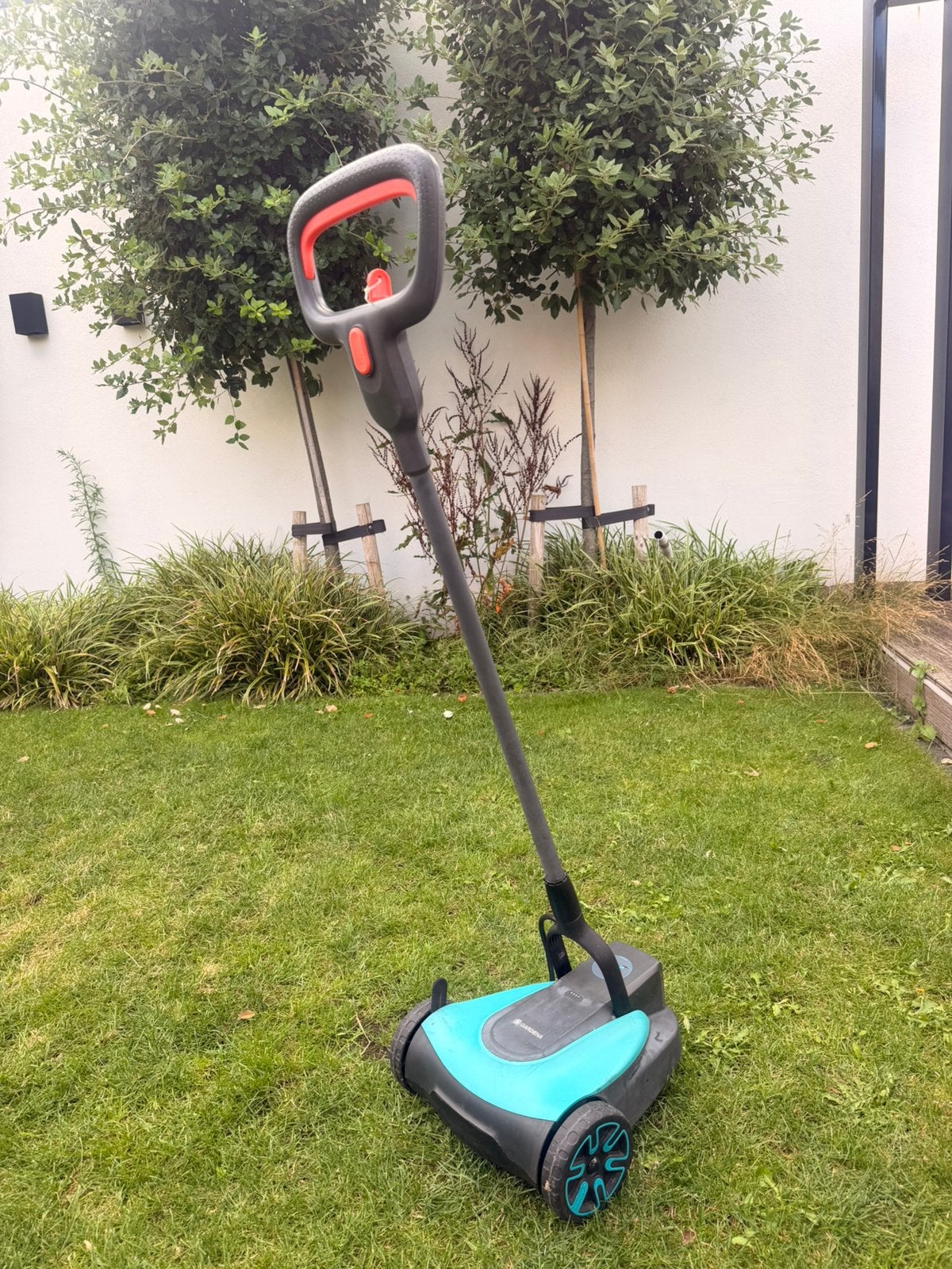 Gardena HandyMower 22/18V P4A, Ophalen, Zo goed als nieuw, Minder dan 30 cm, Accu-grasmaaier