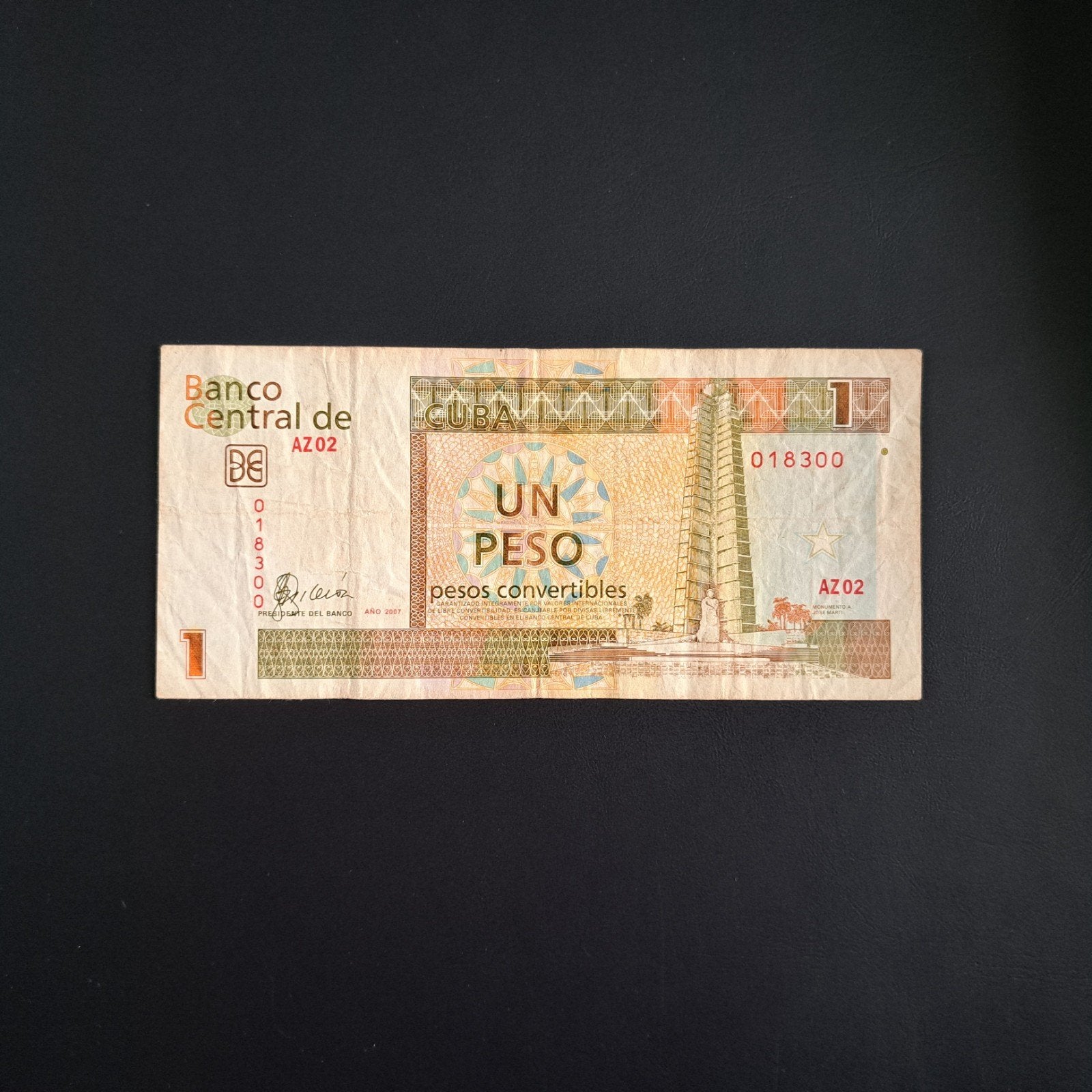 1 peso Cuba #060, Verzenden, Noord-Amerika, Los biljet