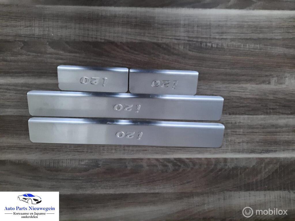 Instaplijst set RVS Hyundai i20 II ('14-'18) C8450ADB00, Auto-onderdelen, Interieur en Bekleding, Hyundai, Nieuw, Ophalen of Verzenden