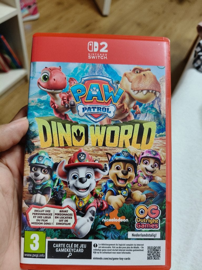Nintendo switch 2 Paw Patrol Dino World