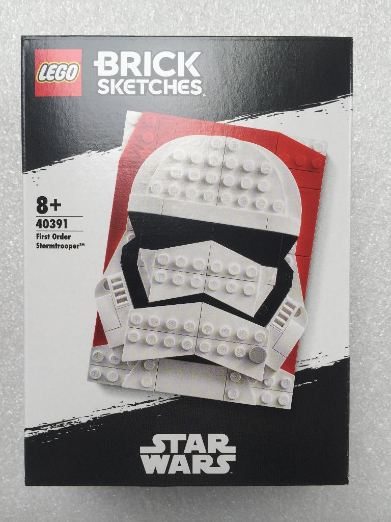 LEGO® Brick Sketches Star Wars 40391 - Stormtrooper *Nieuw*, Lego, Nieuw, Ophalen of Verzenden, Complete set