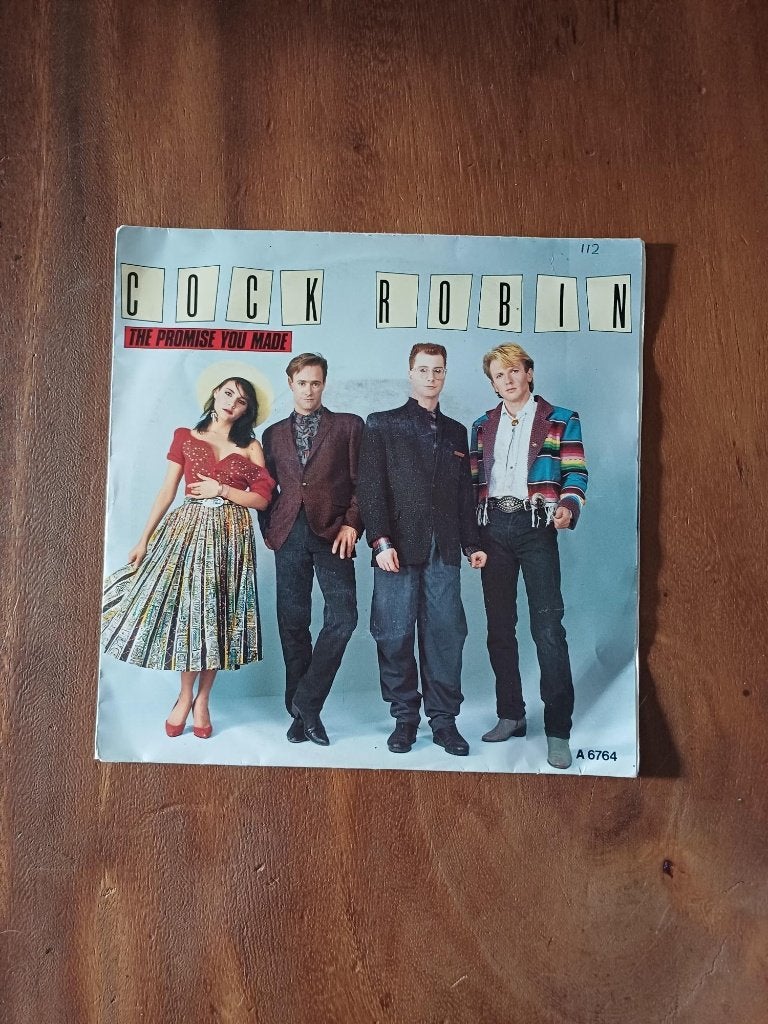 Cock Robin - The Promise You Made - Single - Vinyl, Ophalen of Verzenden, Gebruikt, Pop