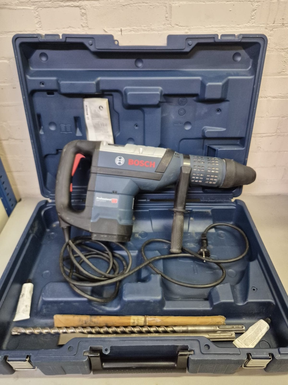 Bosch GBH 12-52 D Boorhamer met SDS Max, 600 watt of meer, Boor- en/of Breekhamer, Ophalen of Verzenden, Klopboormechanisme