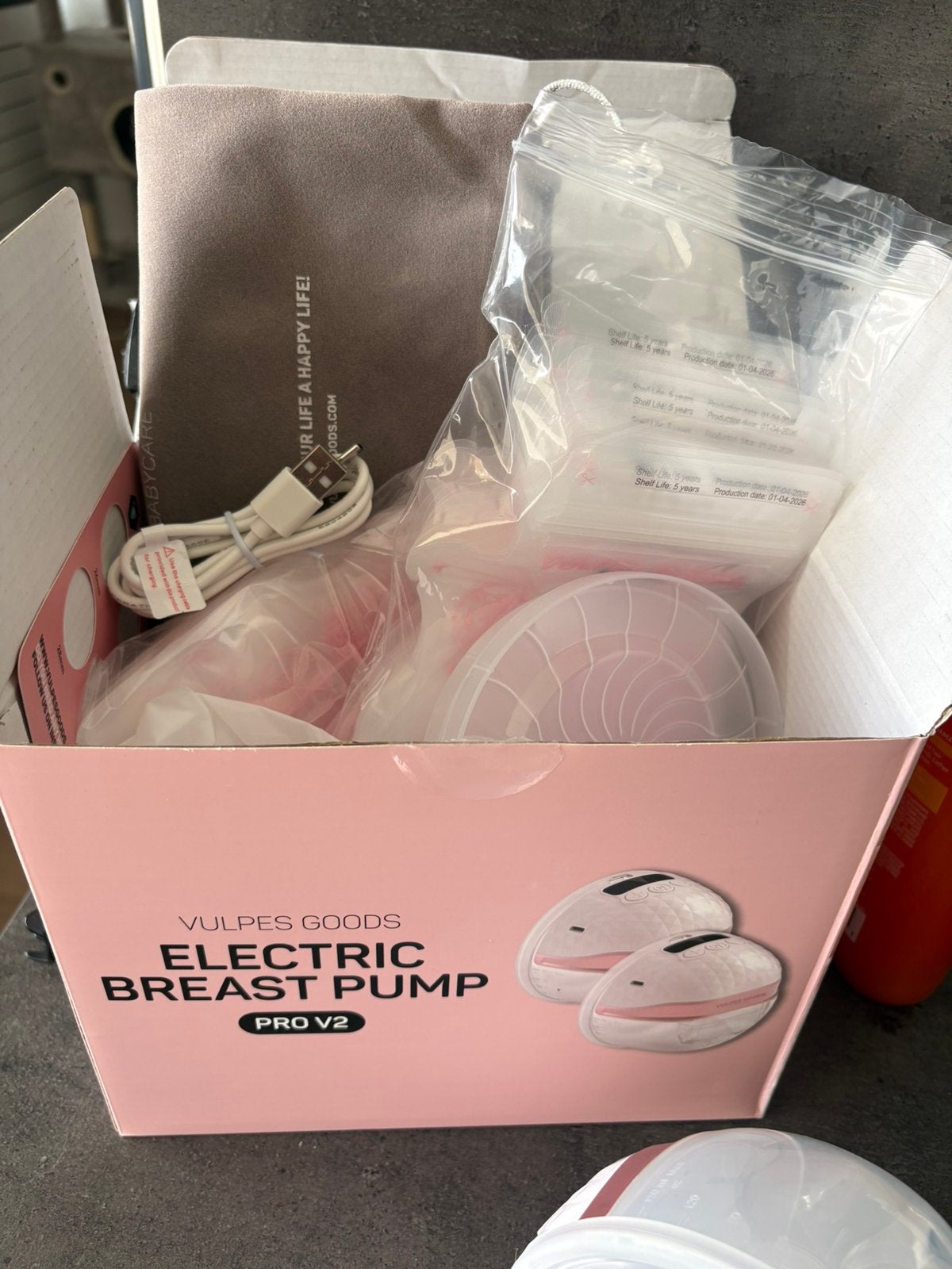 Vulpes Goods elektrische kolf, Kinderen en Baby's, Babyvoeding en Toebehoren, Ophalen, Zo goed als nieuw, Borstkolf