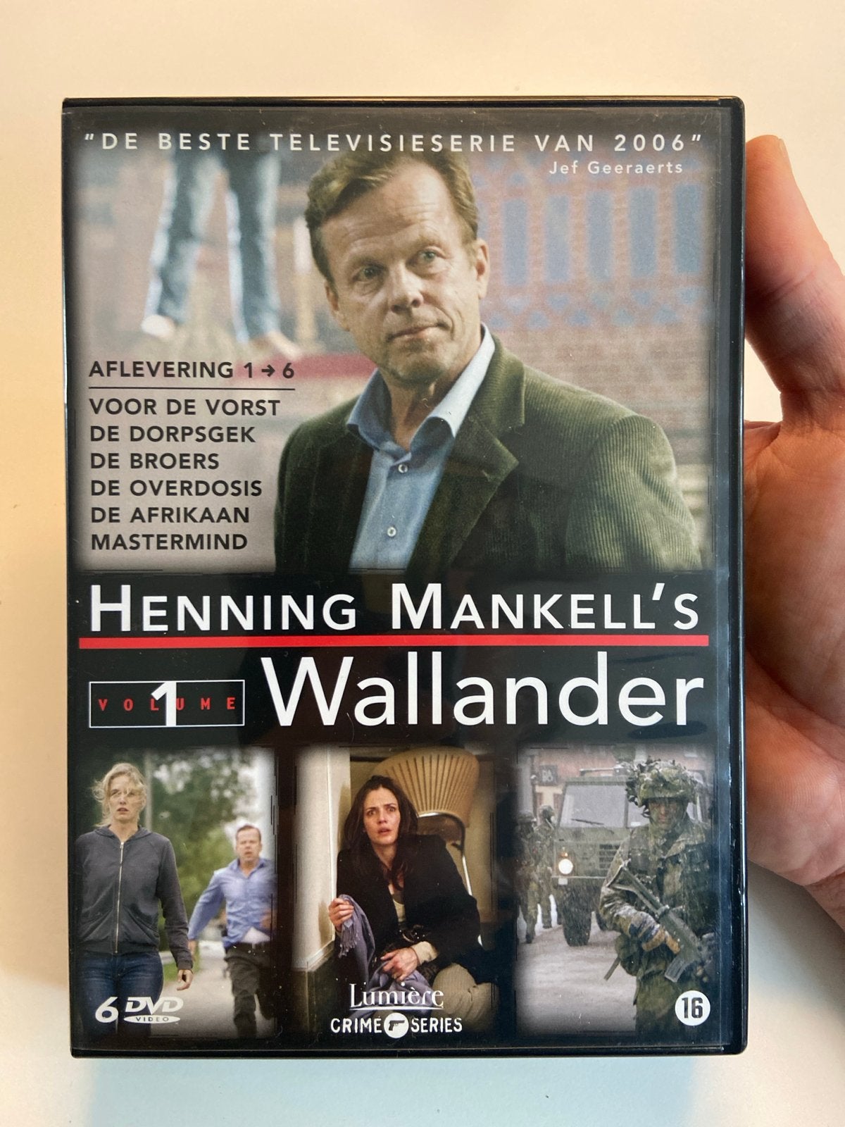 Henning Mankell's Wallander - Volume 1 (6 DVD), Vanaf 16 jaar, Seizoen 1, Misdaad, Nederlands