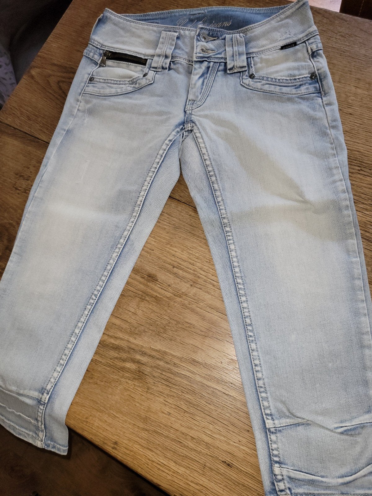 Il Dolce spijkerbroek, lage taille w 26, als nieuw, Ophalen of Verzenden, Zo goed als nieuw, Blauw, W27 (confectie 34) of kleiner