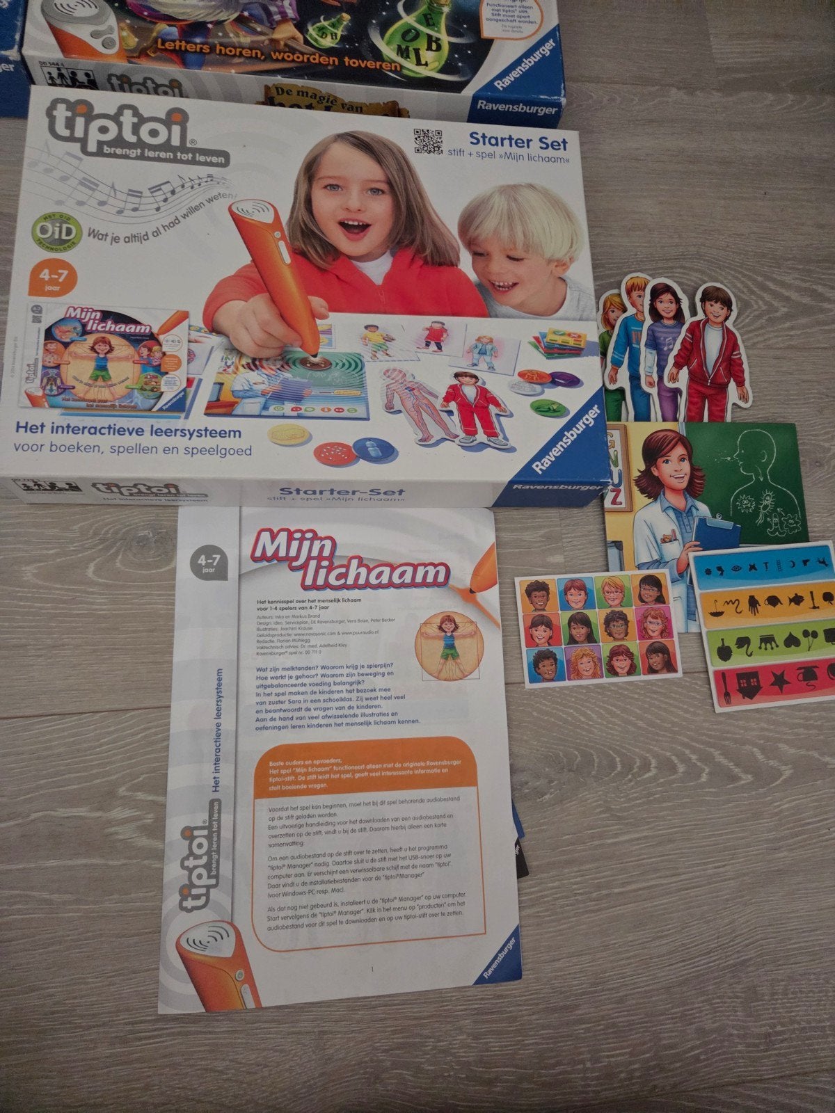 Tiptoi - 2x starter set + spel, Kinderen en Baby's, Ophalen of Verzenden, Gebruikt