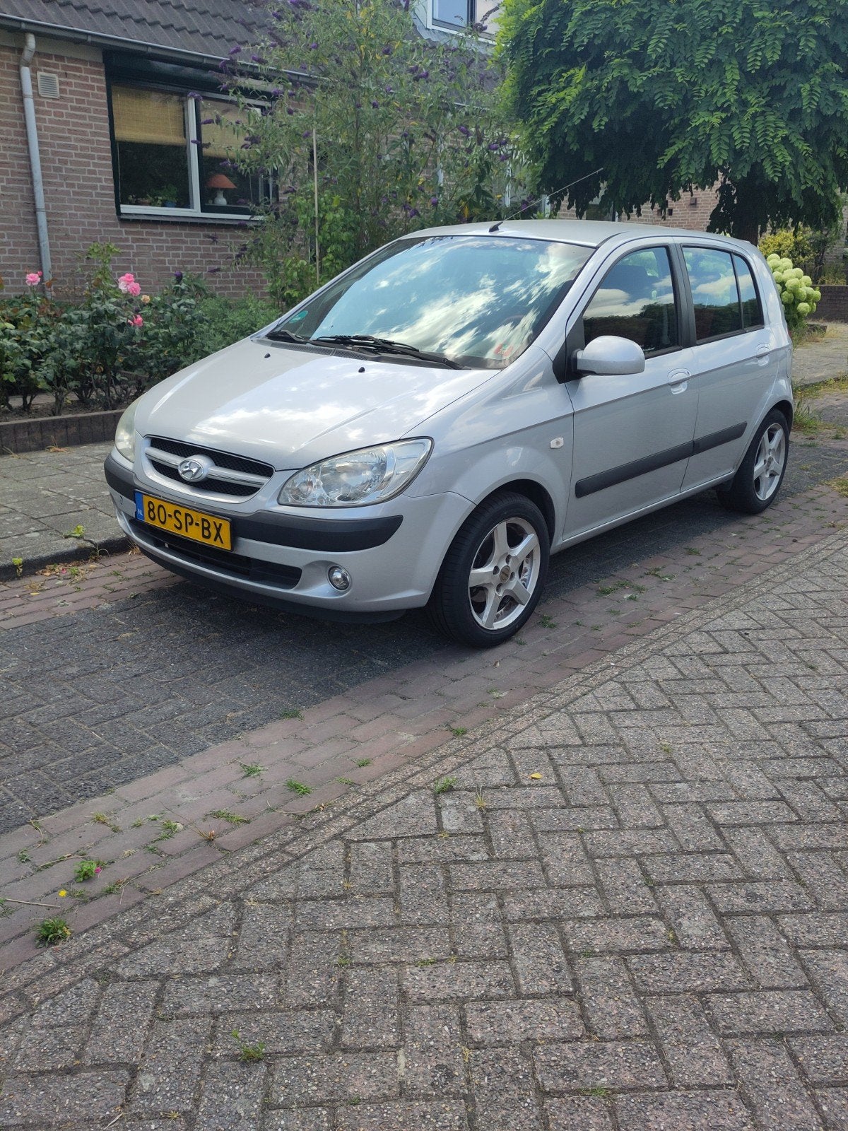Hyundai Getz 1.4 5DRS 2006 Grijs - APK tot juli 2027, Voorwielaandrijving, 450 kg, 40 €/maand, 4 cilinders