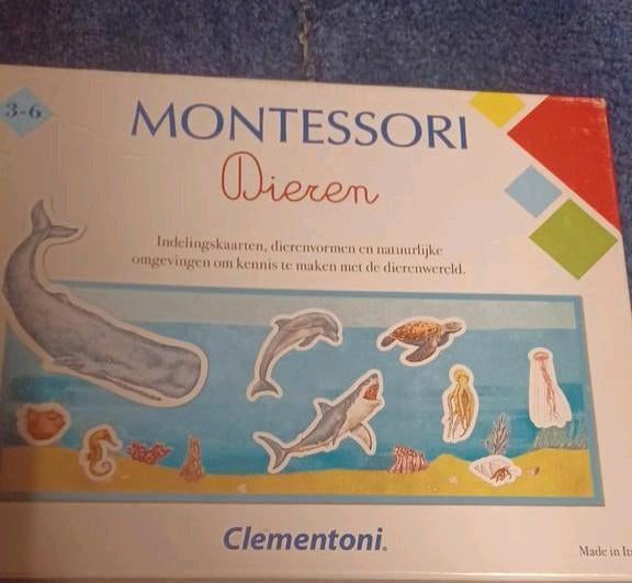 Montessori leerspel, Ophalen, Zo goed als nieuw