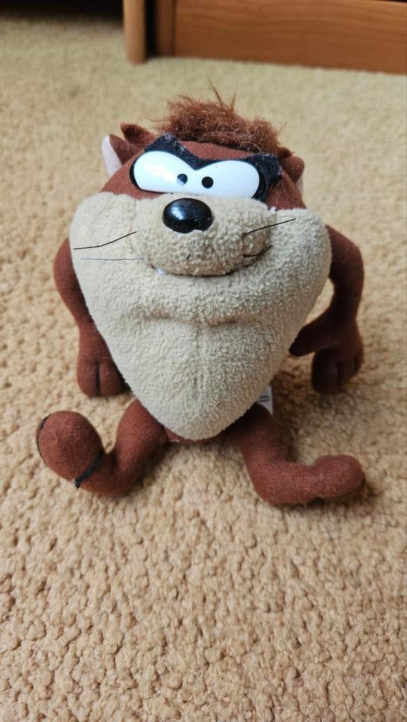 Looney Tunes knuffel Tasmanian Devil, Ophalen of Verzenden, Zo goed als nieuw, Overige typen