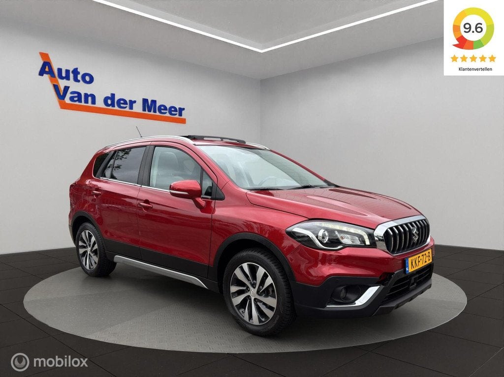 Suzuki S-Cross 1.4 Boosterjet AllGrip Select Smart Hybrid, Auto's, Suzuki, Gebruikt, Zwart, 4 cilinders, 129 pk