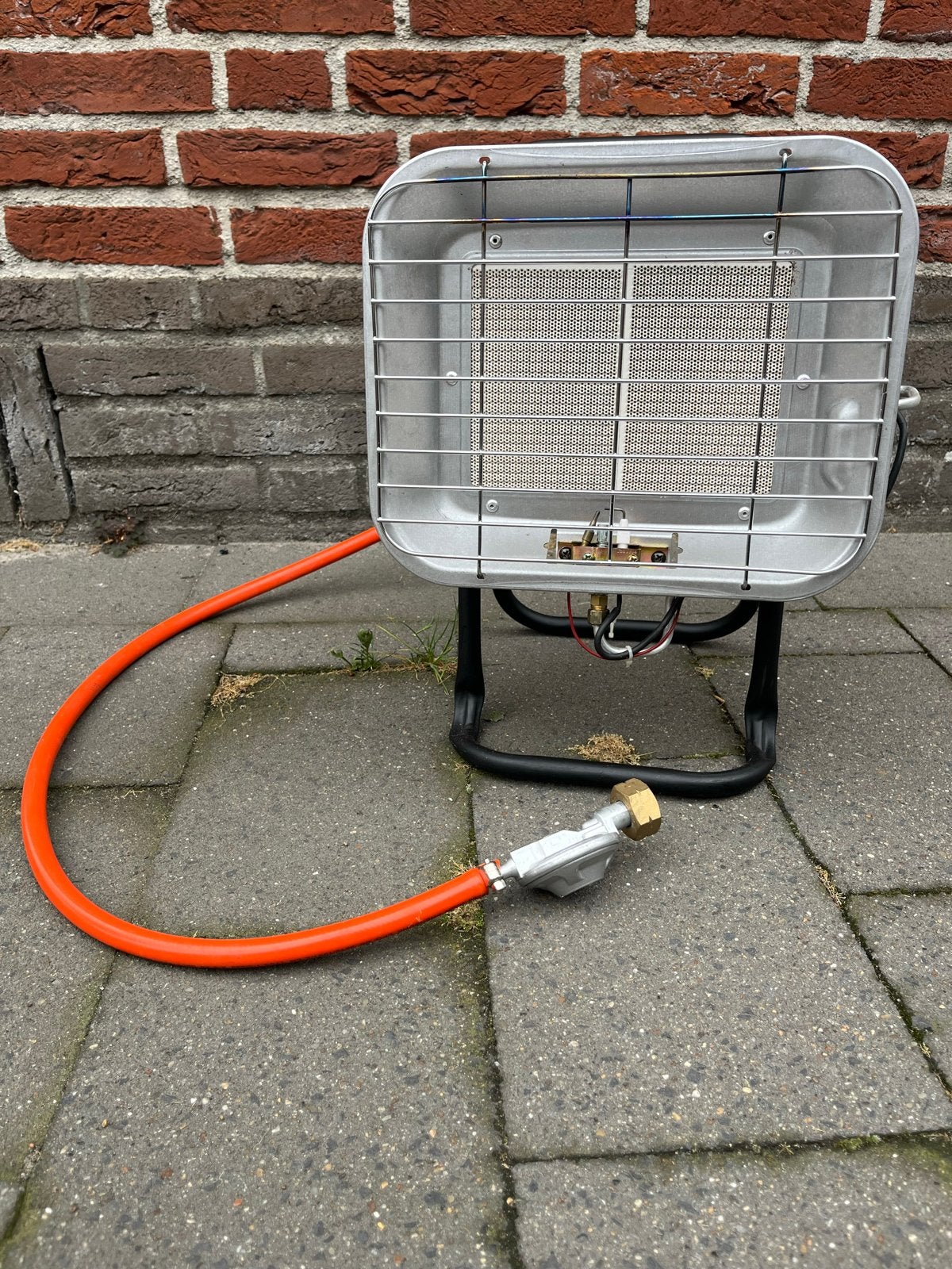 Broilfire Infrarood Straler Gaskachel Terrasverwarmer, Huis en Inrichting, Ophalen of Verzenden, Zo goed als nieuw, Vrijstaande haard
