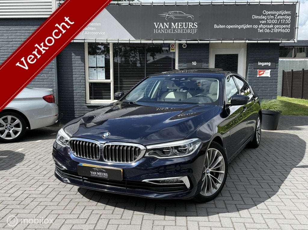 BMW 5-serie 530i High Executive, KM NAP, Leder automaat, sch, Auto's, BMW, Automaat, 1998 cc, Achterwielaandrijving, Gebruikt
