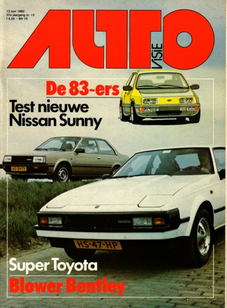 Autovisie test Nissan Sunny Juni 1982, Ophalen of Verzenden, Gelezen, Nissan