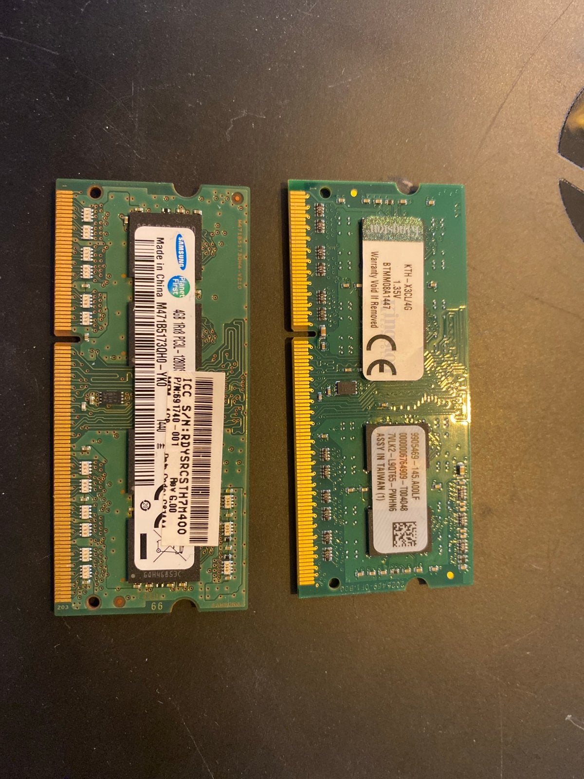2x 4GB DDR3L RAM Geheugen voor Laptop (8GB Totaal), Computers en Software, RAM geheugen, Gebruikt, 8 GB, DDR3, Ophalen of Verzenden