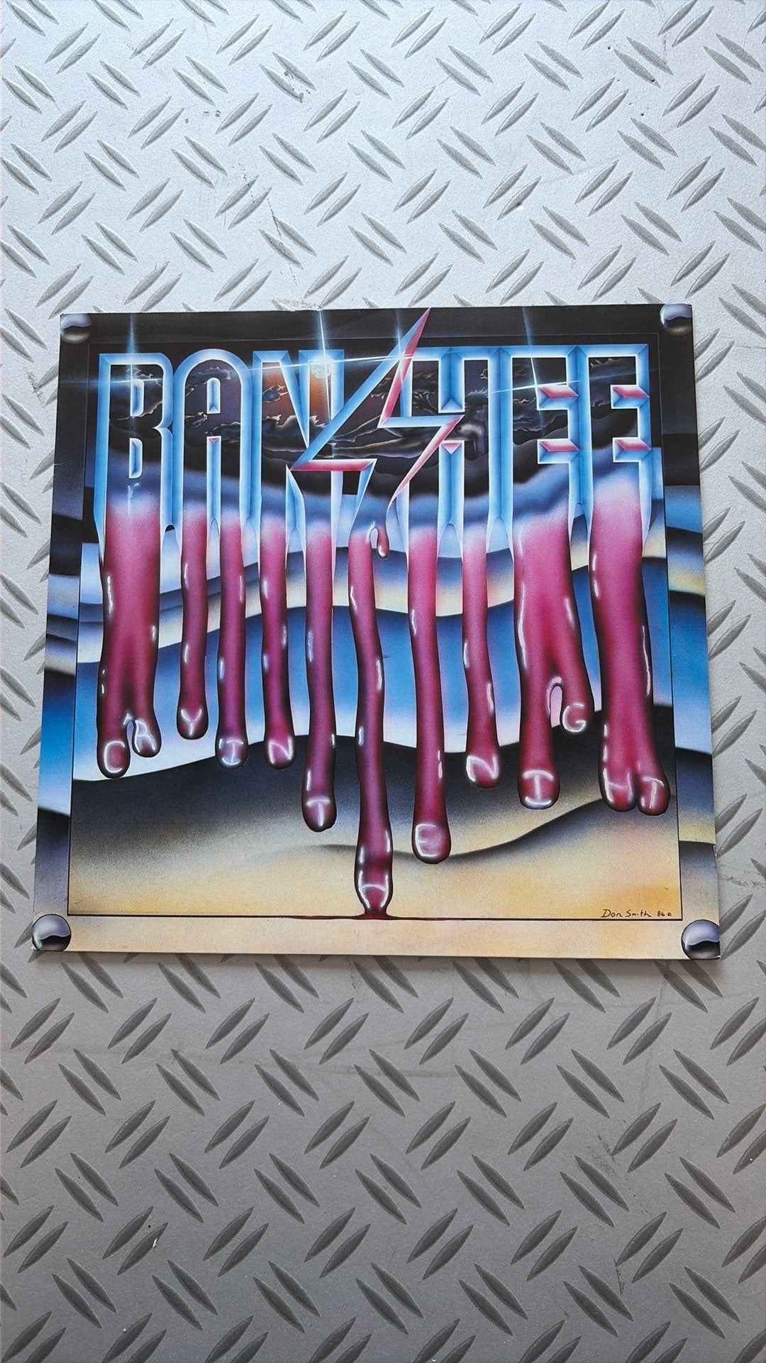Lp Banshee - Cry in the Night, Cd's en Dvd's, Ophalen of Verzenden, 1980 - 1989, Zo goed als nieuw, 12 inch