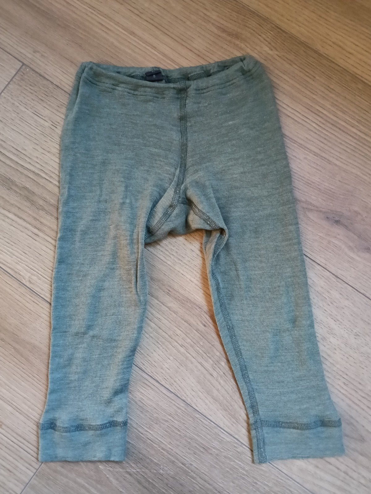 Dilling groen dun wollen broekje maat 80, Ophalen of Verzenden, Gebruikt, Dilling, Jongetje of Meisje