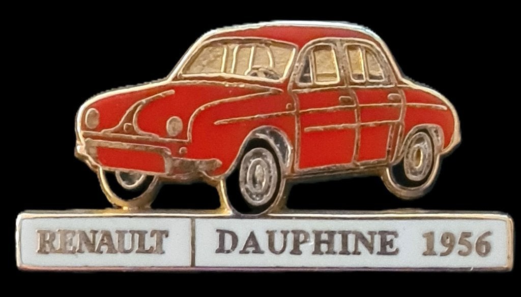 Renault Dauphine 1956 pin, Verzenden, Nieuw, Transport, Speldje of Pin
