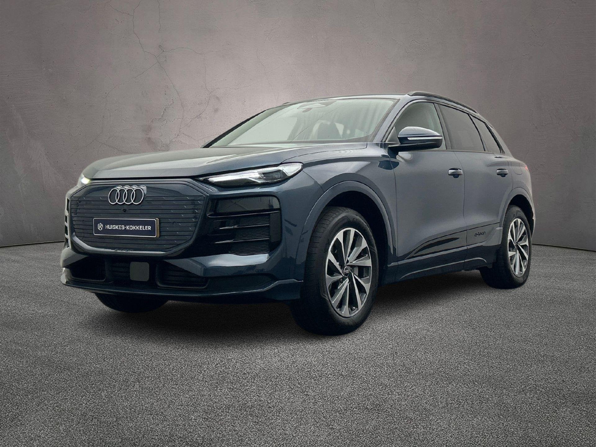 Audi Q6 e-tron edition performance 306PK 100 kWh | Stoelverw, Auto's, Automaat, Gebruikt, 2000 kg, Blauw