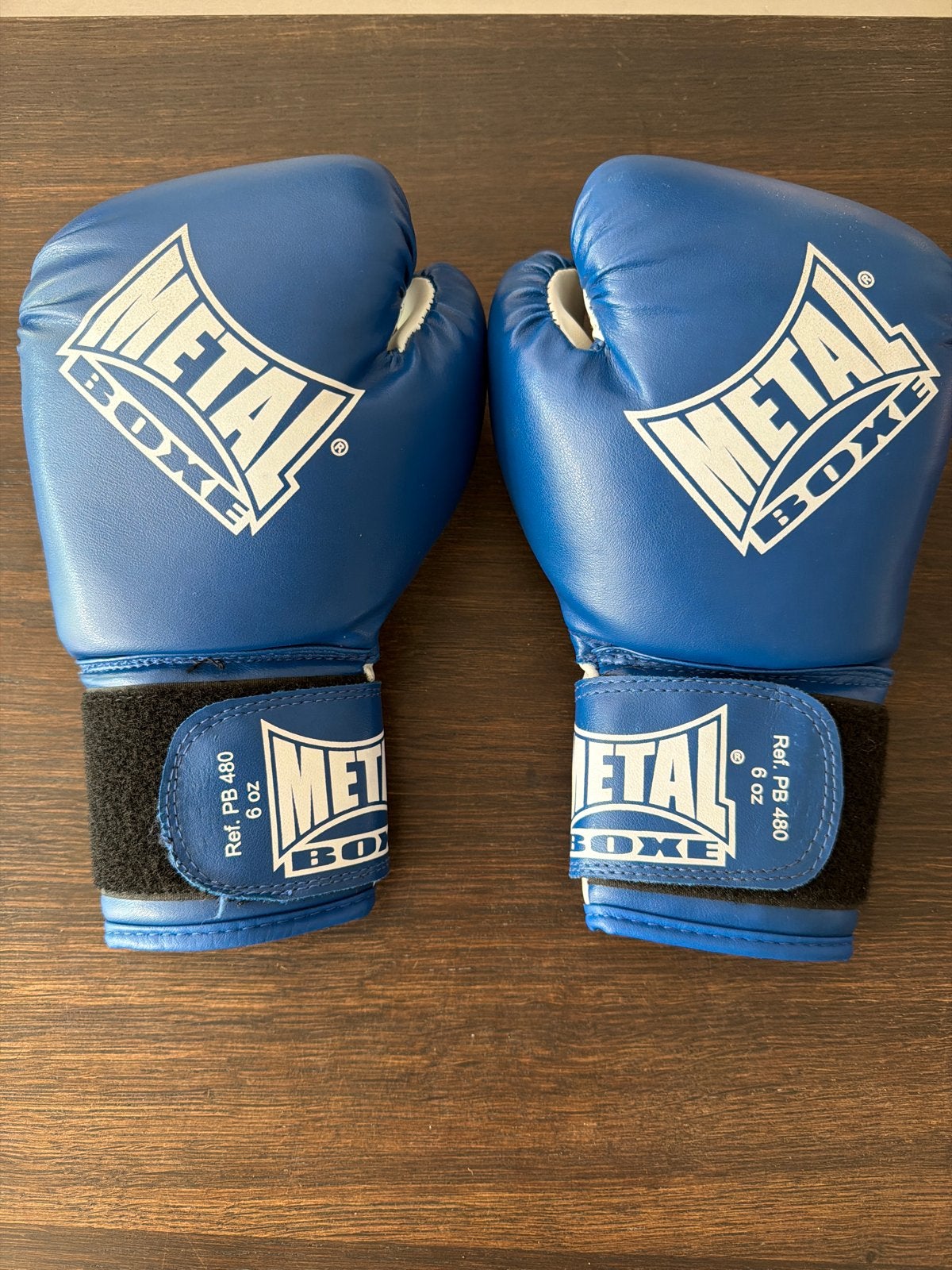 Kinder bokshandschoenen - Metal Boxe 6 oz, Ophalen of Verzenden, Gebruikt, Bokshandschoenen
