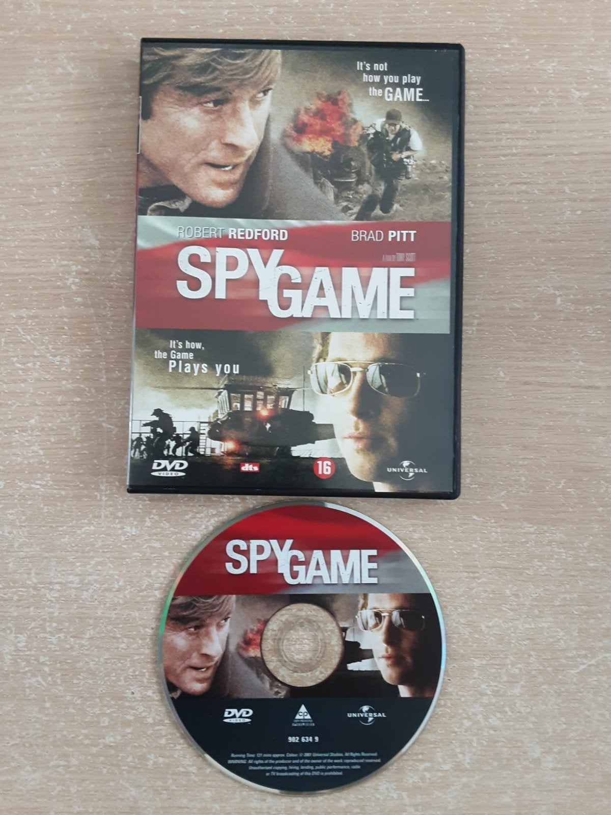 Film Spy Game, Engels, Vanaf 16 jaar, Actie, Engels