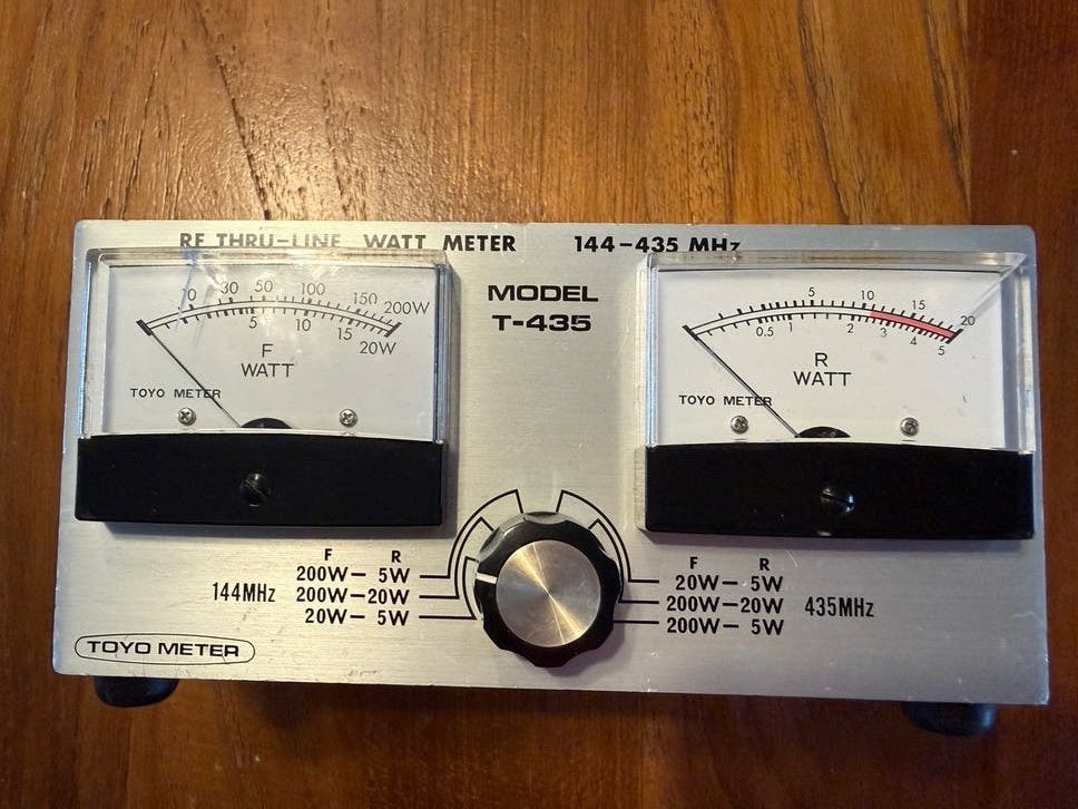 Antenne tuner voor zendamateurs - Toyo Meter T-435, Ophalen of Verzenden, Gebruikt