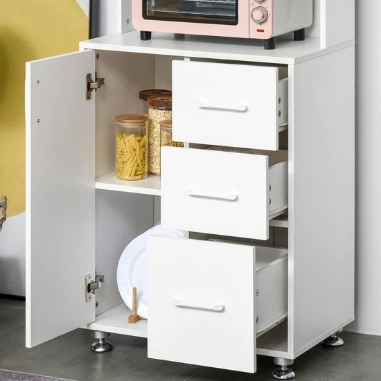 Keukenkast – Keukenbuffet – Opbergkast – Hoge Kast, Corvance B.V., Verzenden, Nieuw, Corvancebol@gmail.com