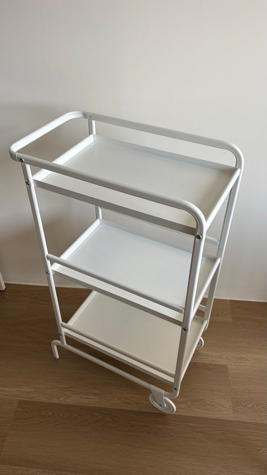 Barkart/trolley van IKEA, Ophalen, Gebruikt, Wit, Metaal