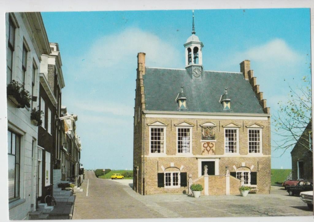 Ameide Stadhuis Gelopen 1978, Verzenden, 1960 tot 1980, Gelopen, Zuid-Holland