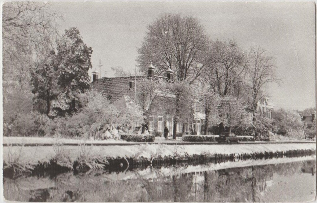 Dedemsvaart (Ov) Huize Frisia State in de sneeuw 1975 ., Ophalen, 1960 tot 1980, Ongelopen, Overijssel