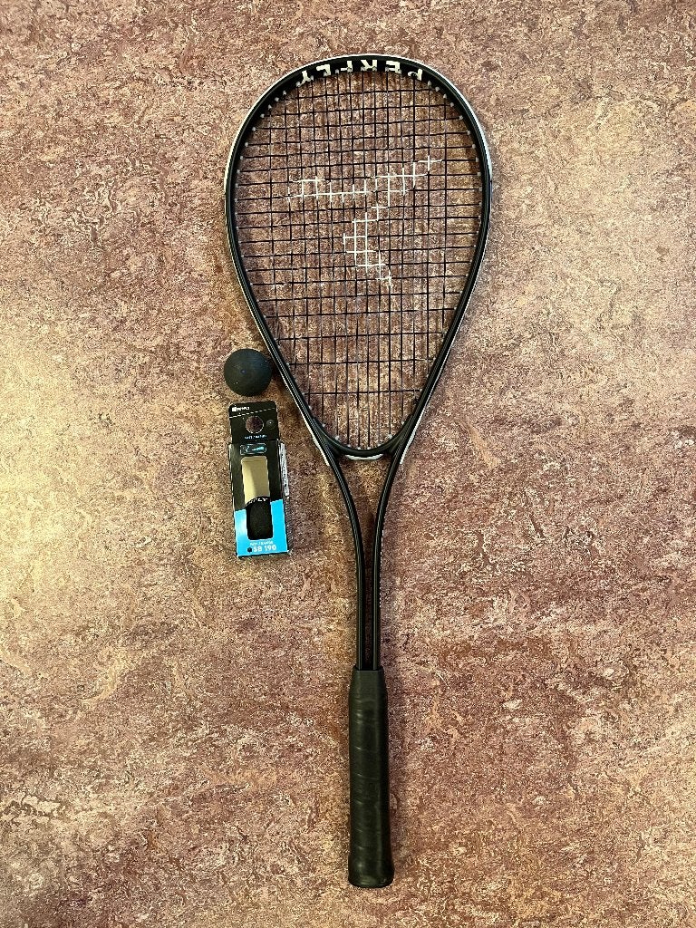 squash racket, Ophalen of Verzenden, Zo goed als nieuw, Racket