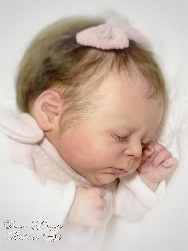 Reborn Esra, Ophalen of Verzenden, Nieuw, Babypop, Levensecht of Reborn