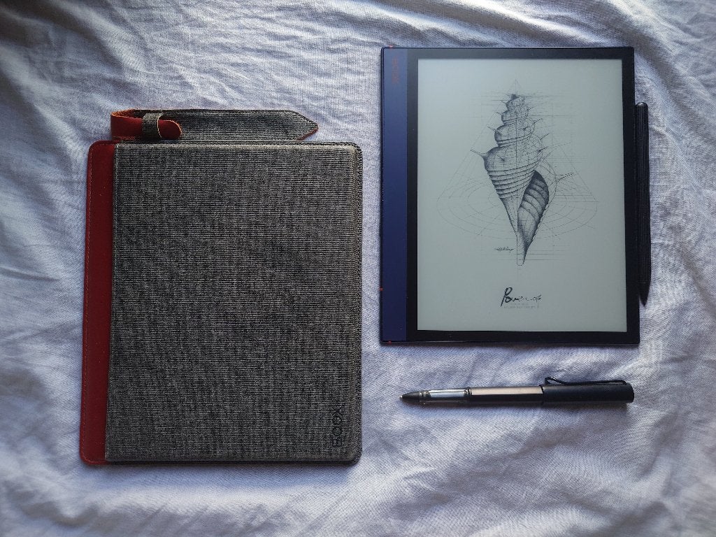 Onyx Boox Note Air (1) + LAMY AL-star + Folio