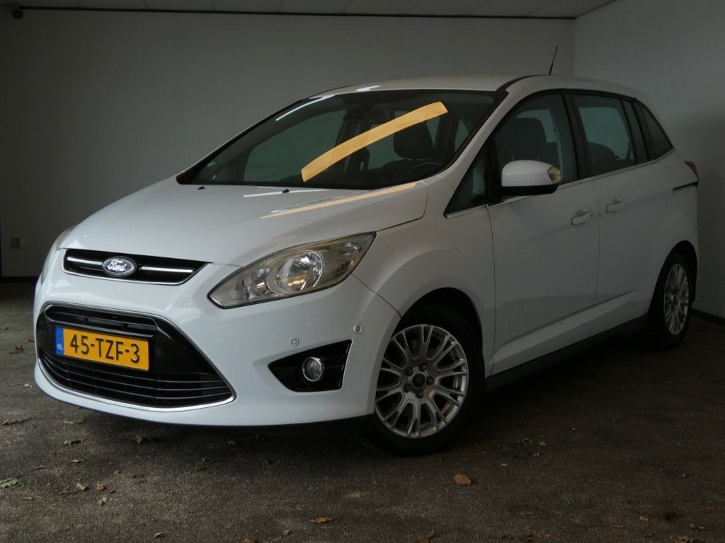 Ford Grand C-Max 1.6 Titanium 7p. (bj 2012), Auto's, Ford, 125 pk, Gebruikt, 750 kg, 4 cilinders