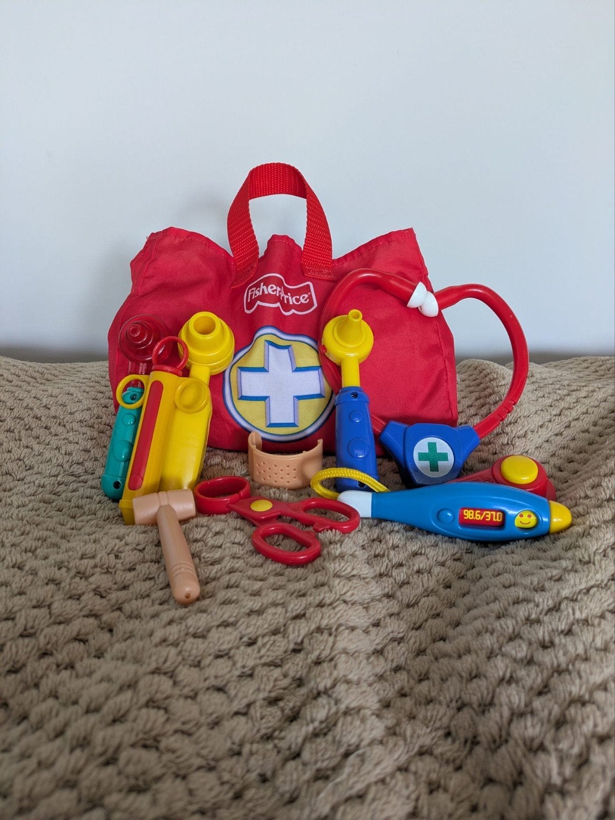Fisher-Price Dokterset Speelgoed met Tas, Ophalen of Verzenden