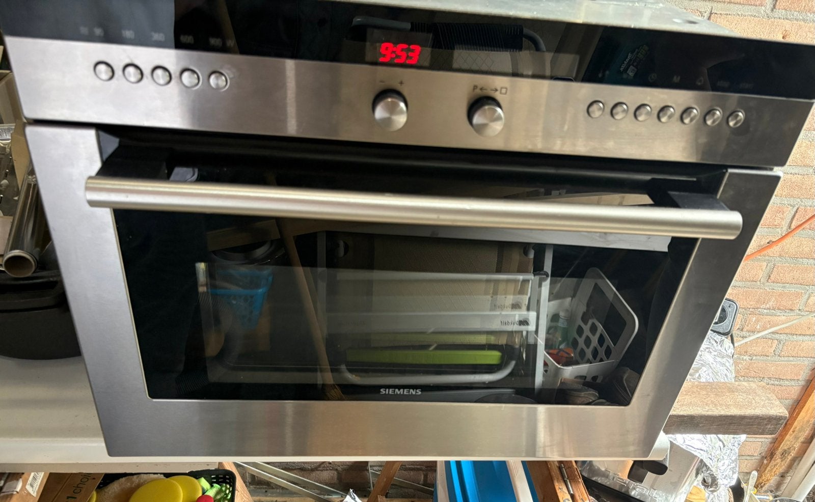Siemens oven, Ophalen, Gebruikt, Siemens, Combi-oven