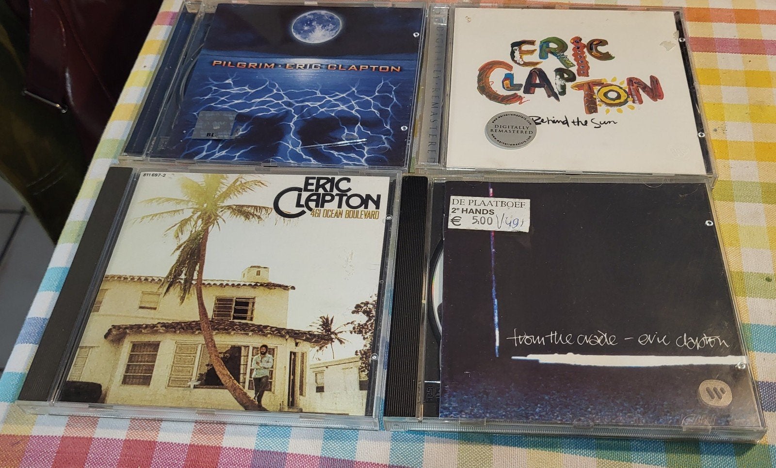 Eric Clapton CD Collectie - 8 albums van Slowhand, Ophalen, Gebruikt, Rock, Verzamelalbum